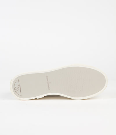 Stepney Workers Club Dellow S-Strike Leather Shoes - White / Putty