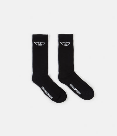 Stepney Workers Club Handshake Socks in Black