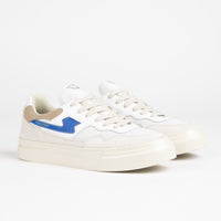 Stepney Workers Club Pearl S-Strike Suede Shoes - Ecru / Blue thumbnail