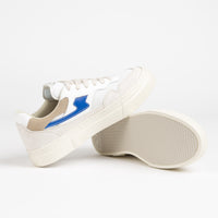 Stepney Workers Club Pearl S-Strike Suede Shoes - Ecru / Blue thumbnail