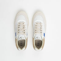 Stepney Workers Club Pearl S-Strike Suede Shoes - Ecru / Blue thumbnail