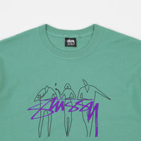 Stussy 3 People T-Shirt - Green thumbnail