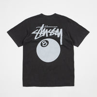 Stussy 8 Ball Pigment Dyed T-Shirt in Black thumbnail