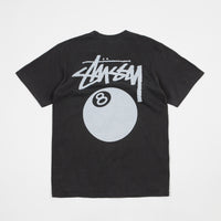 Stussy 8 Ball Pigment Dyed T-Shirt - Black thumbnail