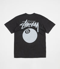 Stussy 8 Ball Pigment Dyed T-Shirt - Black