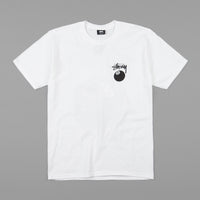 Stussy 8 Ball T-Shirt - White | Flatspot