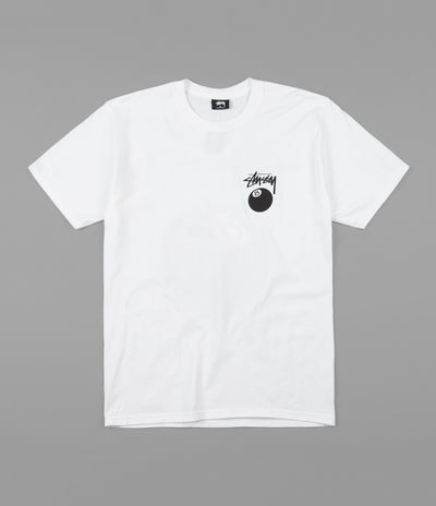 Stussy 8 Ball T-Shirt - White