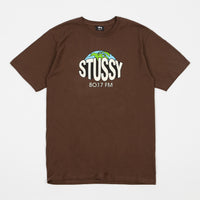 Stussy 80.17 FM T-Shirt - Chocolate thumbnail