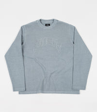 Stussy Arch Long Sleeve T-Shirt - Steel