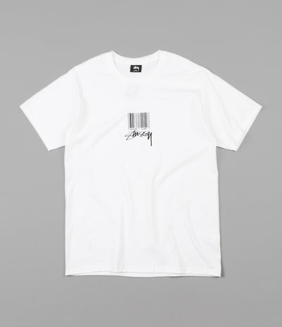 Stussy Barcode T-Shirt - White