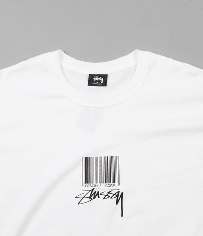 Stussy Barcode T-Shirt - White
