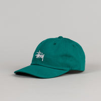 Stussy Basic Logo Twill Cap - Dark Teal thumbnail