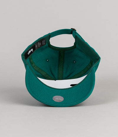 Stussy Basic Logo Twill Cap - Dark Teal