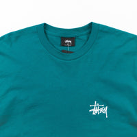 Stussy Basic Long Sleeve T-Shirt - Dark Teal thumbnail