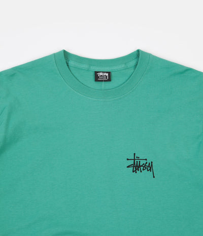 Stussy Basic Long Sleeve T-Shirt - Green