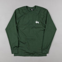 Stussy Basic Long Sleeve T-shirt - Pine thumbnail