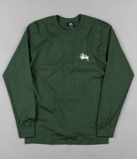 Stussy Basic Long Sleeve T-shirt - Pine