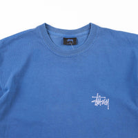 Stussy Basic Pigment Dyed T-Shirt - Indigo thumbnail