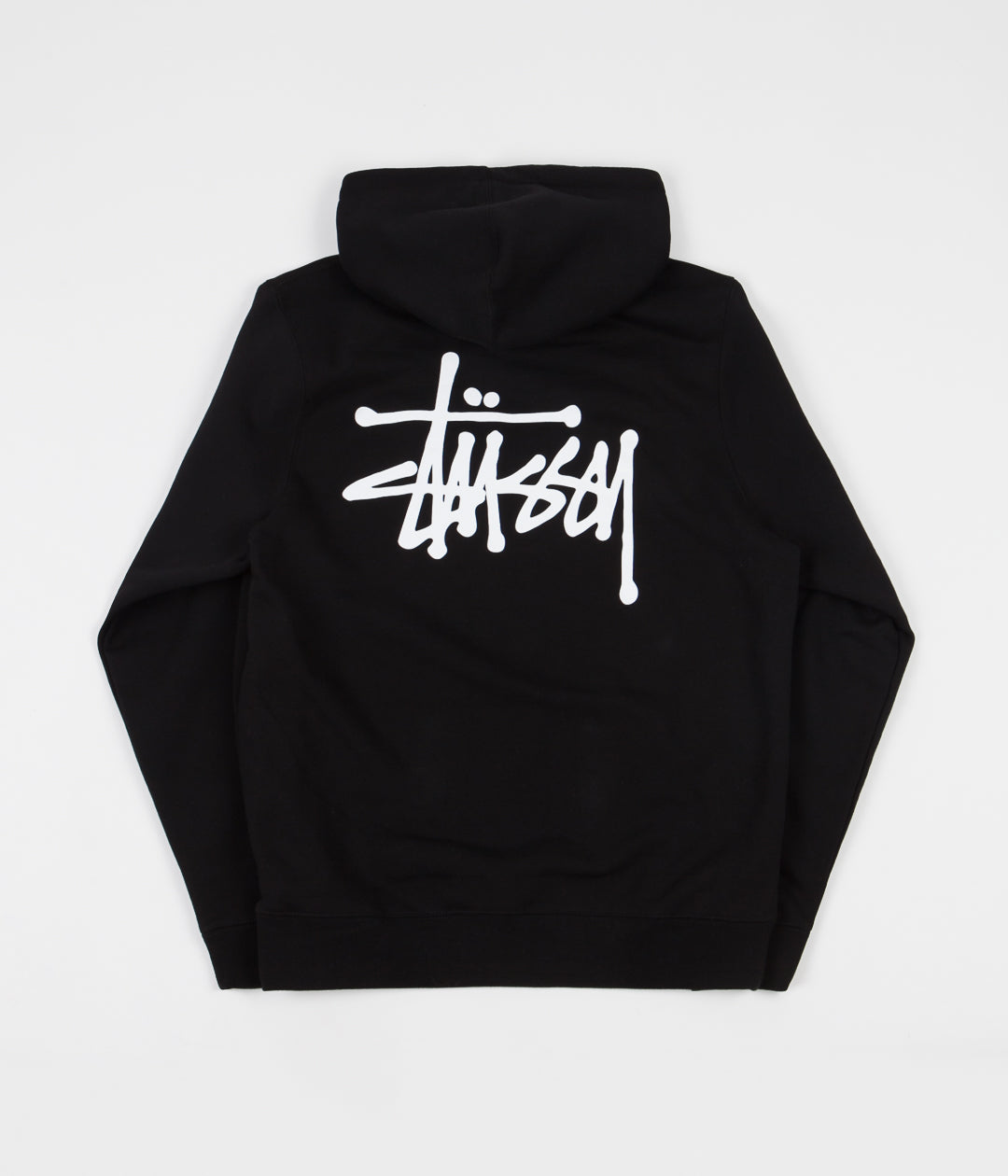 Stussy Basic Stussy Hoodie Black Flatspot