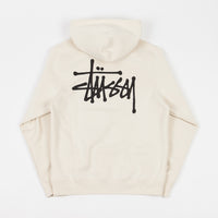 Stussy Basic Stussy Hoodie - Cement thumbnail