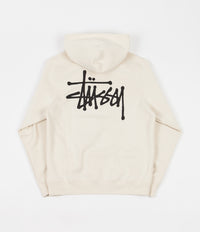 Stussy Basic Stussy Hoodie - Cement