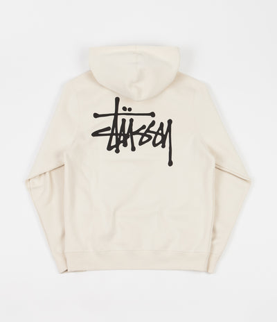 Stussy Basic Stussy Hoodie - Cement
