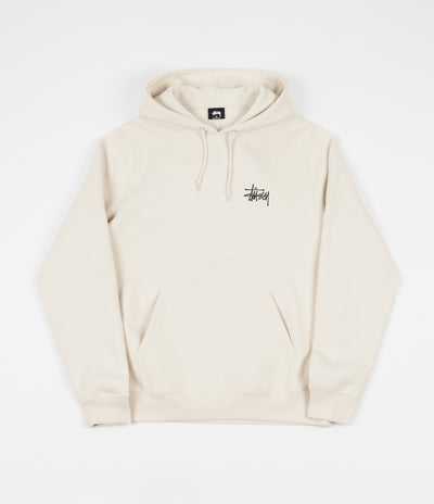 Stussy Basic Stussy Hoodie - Cement