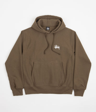 Stussy Basic Stussy Hoodie - Coffee