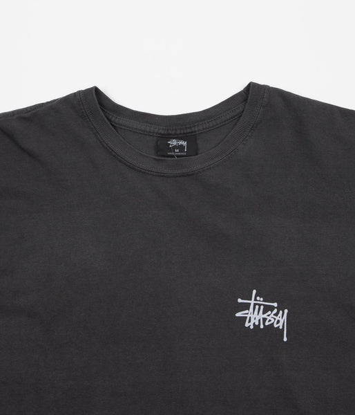 Stussy Basic Stussy ティーシャツ Black 2022 stussy-basic-stussy-pigment-