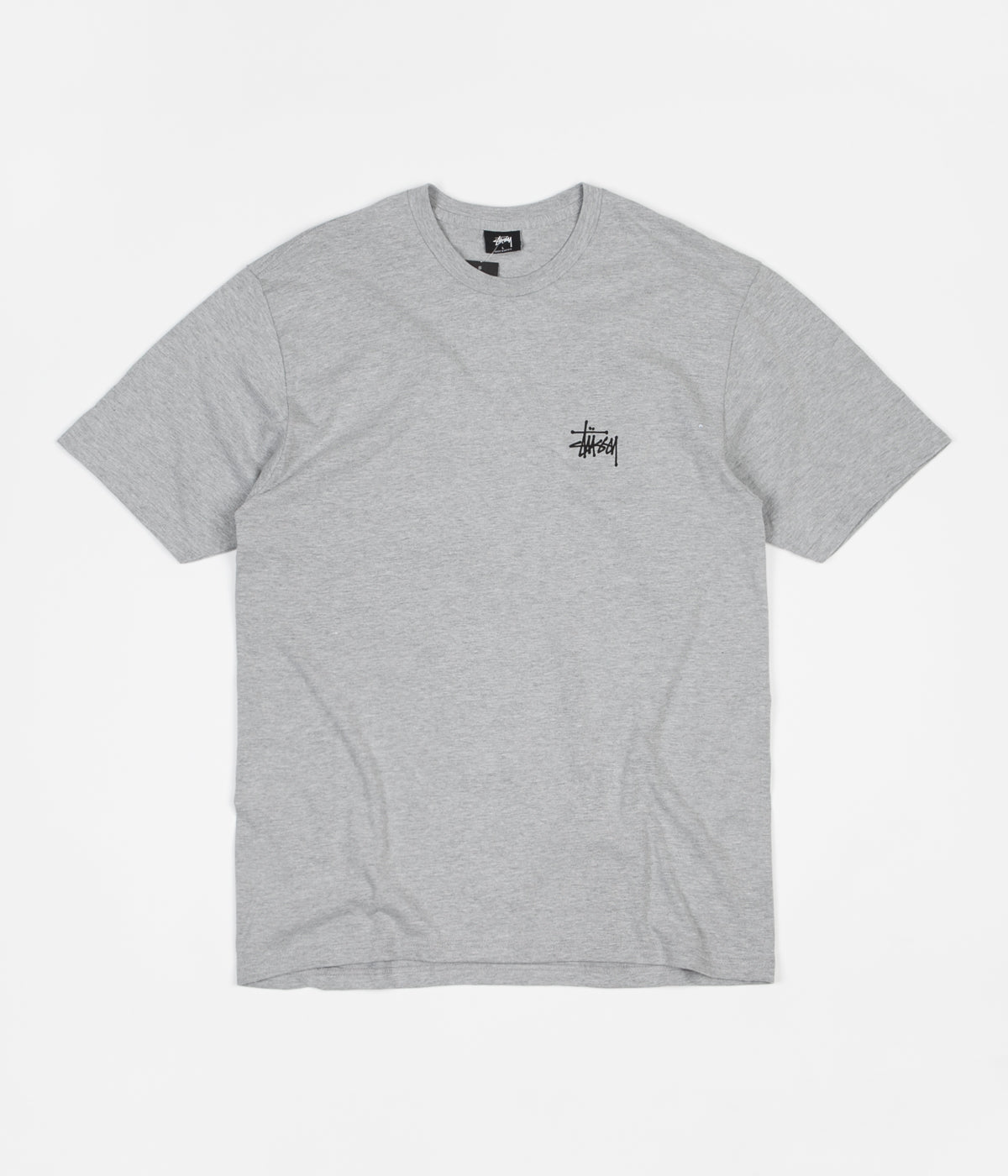 Stussy Basic Stussy T-Shirt - Grey | Flatspot