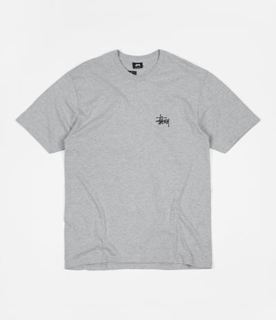 Stussy Basic Stussy T-Shirt - Grey Heather