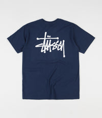 Stussy Basic Stussy T-Shirt - Navy