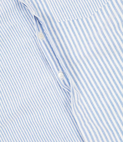 Stussy Big Button Oxford Shirt - Blue