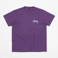 Stussy Big League Pigment Dyed T-Shirt - Purple thumbnail
