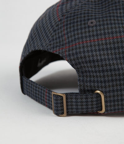 Stussy Big Logo Check Low Pro Cap - Grey