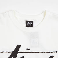 Stussy Big Stock T-Shirt - White | Flatspot