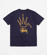 Stussy Broken Crown T-Shirt - Navy