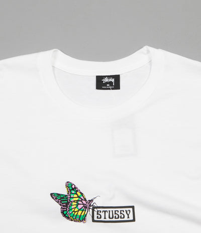 Stussy Butterfly T-Shirt - White
