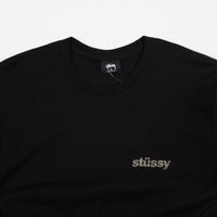 Stussy Camo Italic T-Shirt - Black thumbnail
