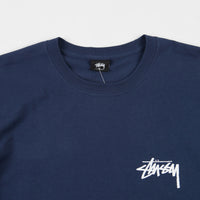 Stussy Carp Stock T-Shirt - Navy thumbnail