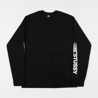 Stussy Champion Long Sleeve T-Shirt - Black thumbnail