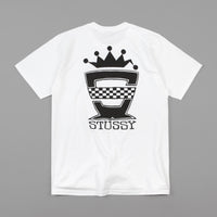 Stussy Checkers T-Shirt - White thumbnail