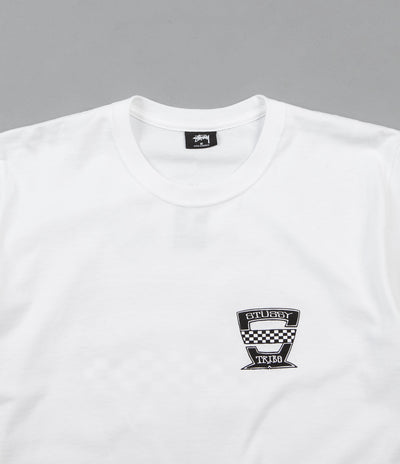 Stussy Checkers T-Shirt - White