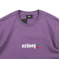 Stussy Cherry T-Shirt in Purple thumbnail