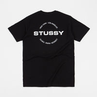 Stussy City Circle T-Shirt - Black thumbnail