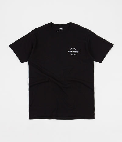 Stussy City Circle T-Shirt - Black
