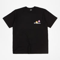 Stussy City Flowers T-Shirt - Black thumbnail