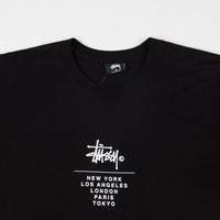 Stussy City Stack T-Shirt - Black thumbnail