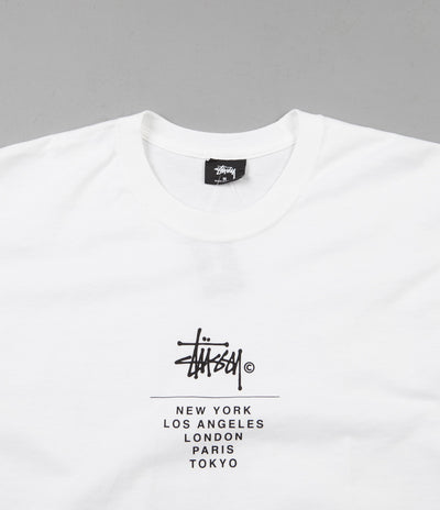 Stussy City Stack T-Shirt - White