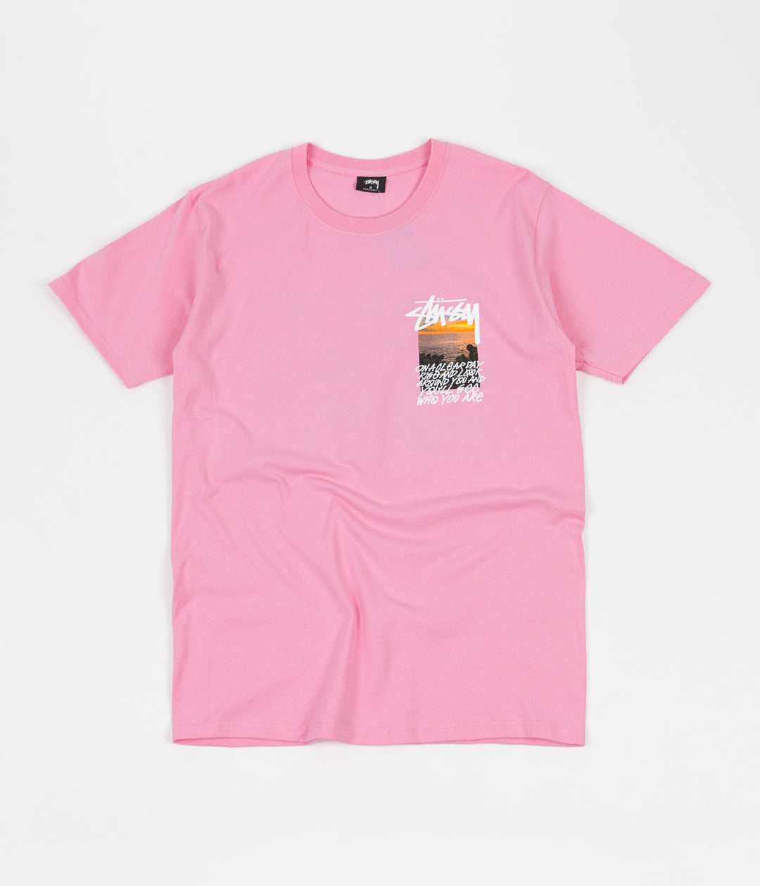 stussy t shirt rosa